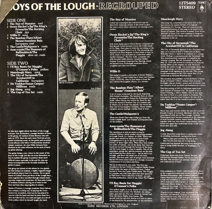 The Boys Of The Lough - Regrouped (Vintl LP)