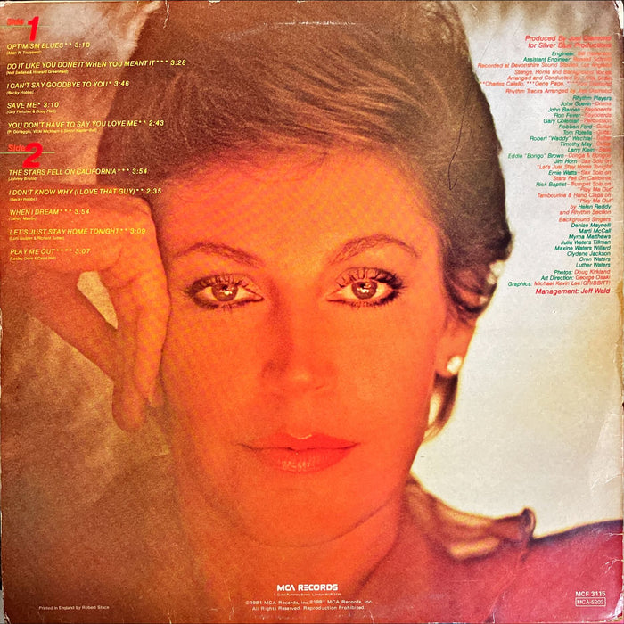 Helen Reddy - Play Me Out (Vinyl LP)