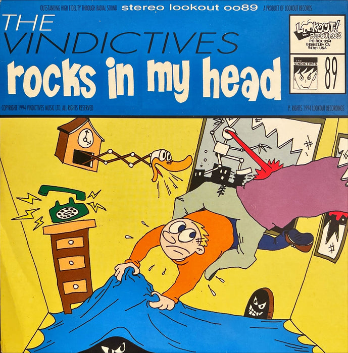 The Vindictives - Rocks In My Head (7" Vinyl)