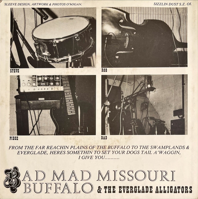 Bad Mad Missouri Buffalo And The Everglade Alligators - Dogpound (7" Vinyl)