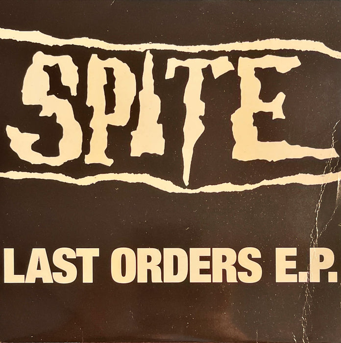 Spite - Last Orders E.P. (7" Vinyl)