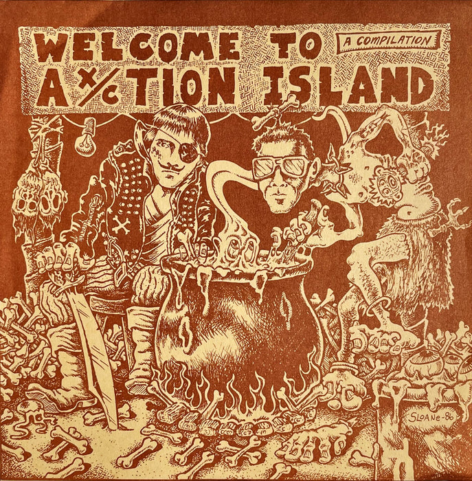 Various - Welcome To Ax/ction Island (7" Vinyl)