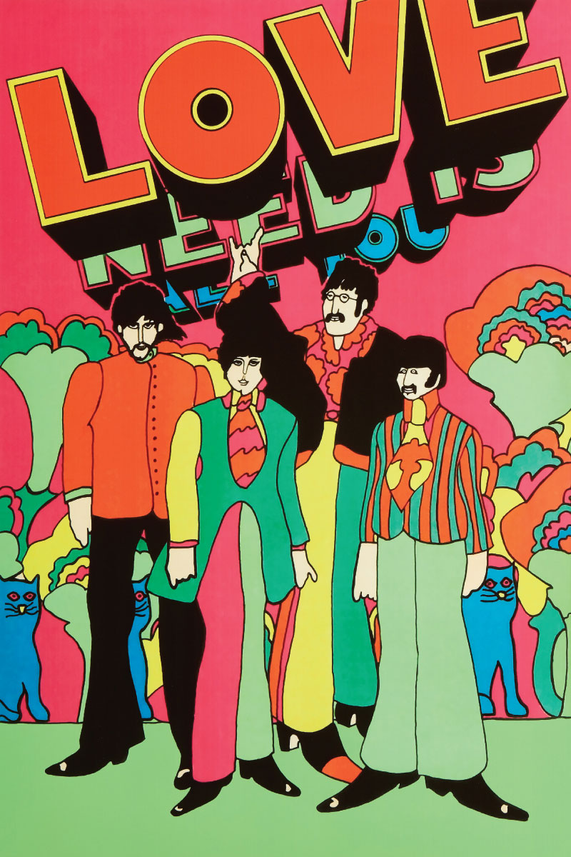 The Beatles - Love (Poster) — Record Exchange