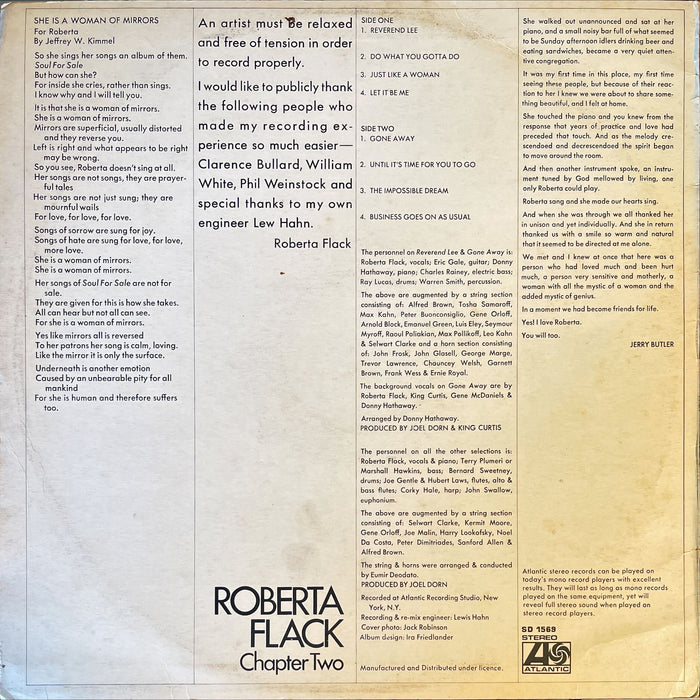 Roberta Flack - Chapter Two (Vinyl LP)