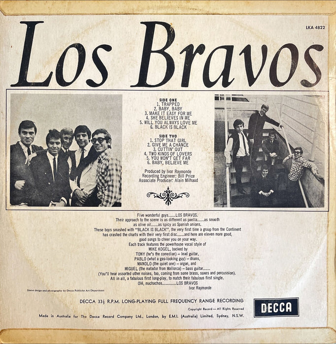 Los Bravos ‎- Black Is Black (Vinyl LP)