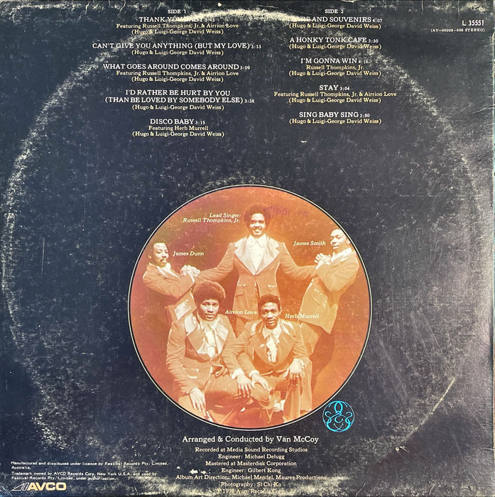 The Stylistics - Thank You Baby (Vinyl LP)