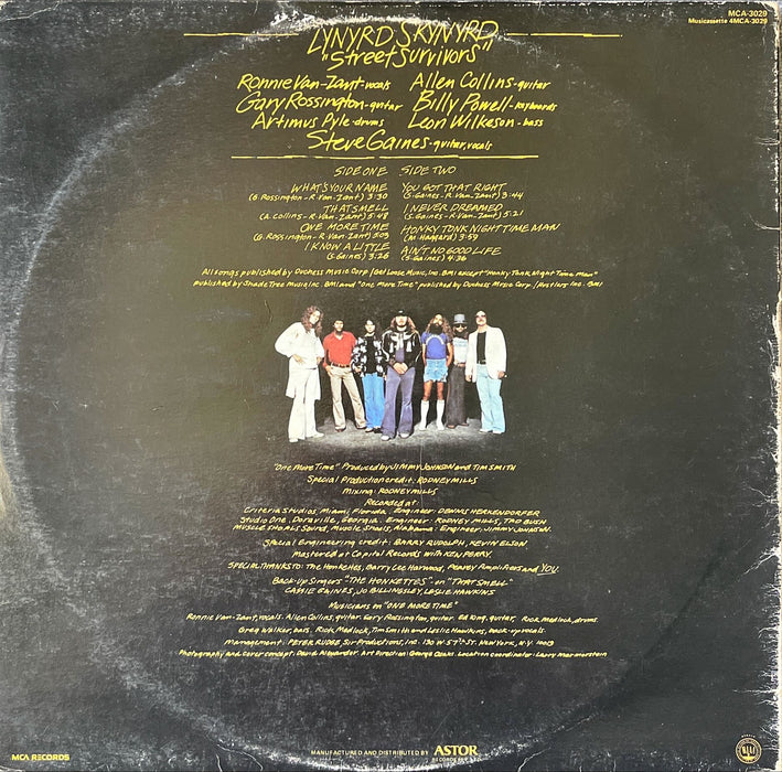 Lynyrd Skynyrd - Street Survivors (Vinyl LP)[Gatefold]