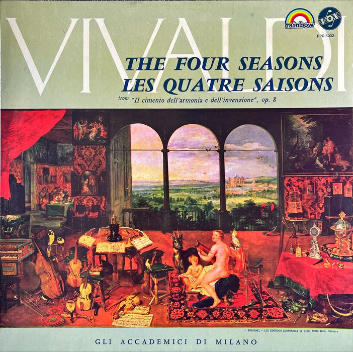 Antonio Vivaldi - Gli Accademici Di Milano - The Four Seasons / Les Quatre Saisons, From "Il Cimento Dell'Armonia E Dell'Invenzione", Op. 8 (Vinyl LP)