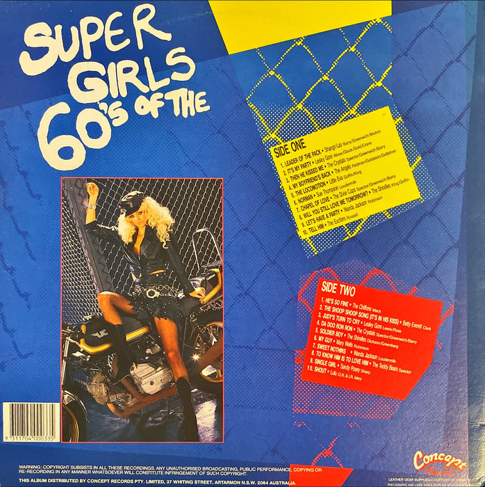 Various - Super Girls Of The 60's (Vinyl LP)[Gatefold]