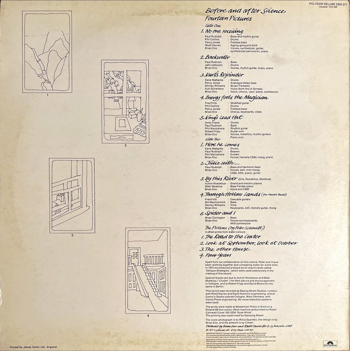 Brian Eno - Before And After Science (Vinyl LP)