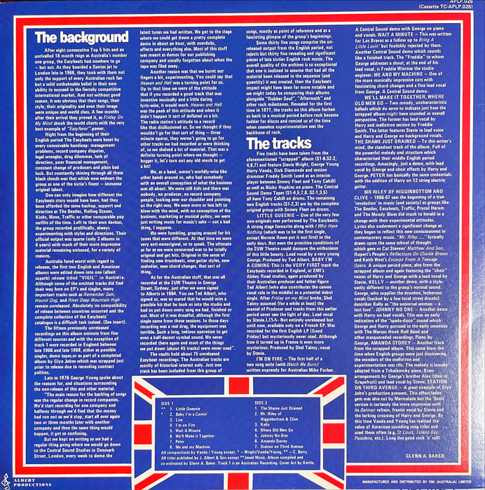 The Easybeats ‎- The Shame Just Drained - The Vanda & Young Collection Vol. 1 (Vinyl LP)[Gatefold]