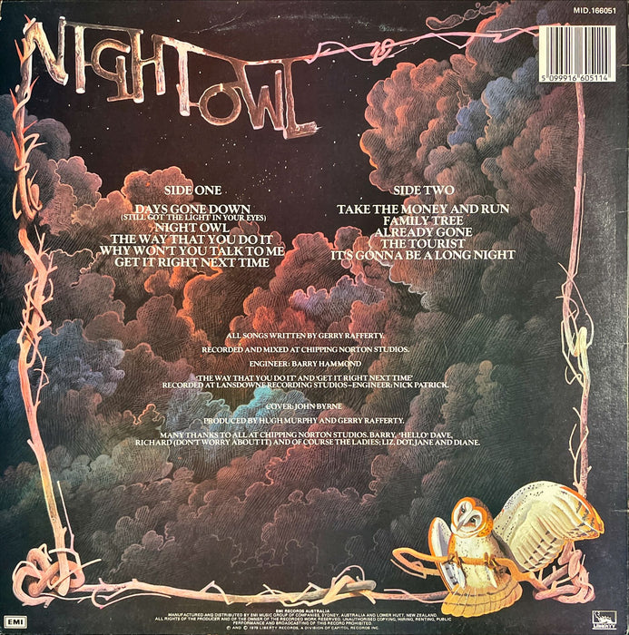 Gerry Rafferty - Night Owl (Vinyl LP)