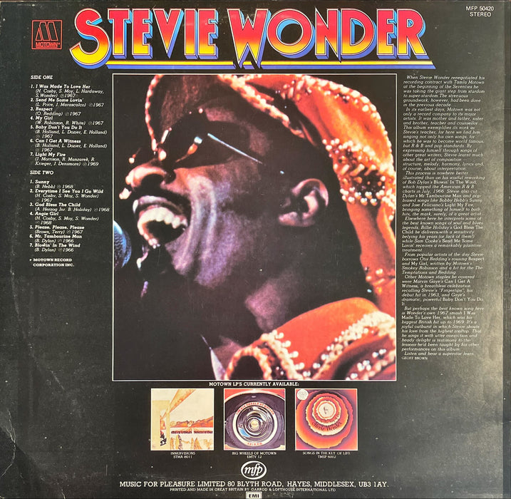 Stevie Wonder - Light My Fire (Vinyl LP)