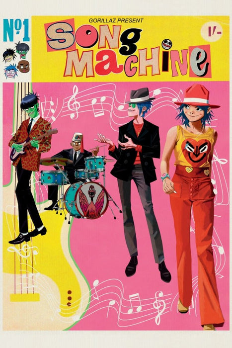 Gorillaz - Song Machine (Poster)