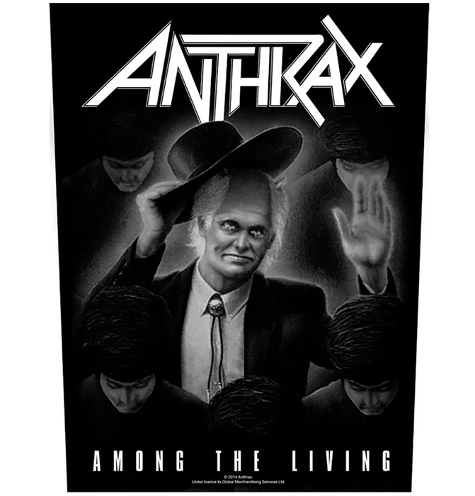 Anthrax - Among The Living (Back Patch)