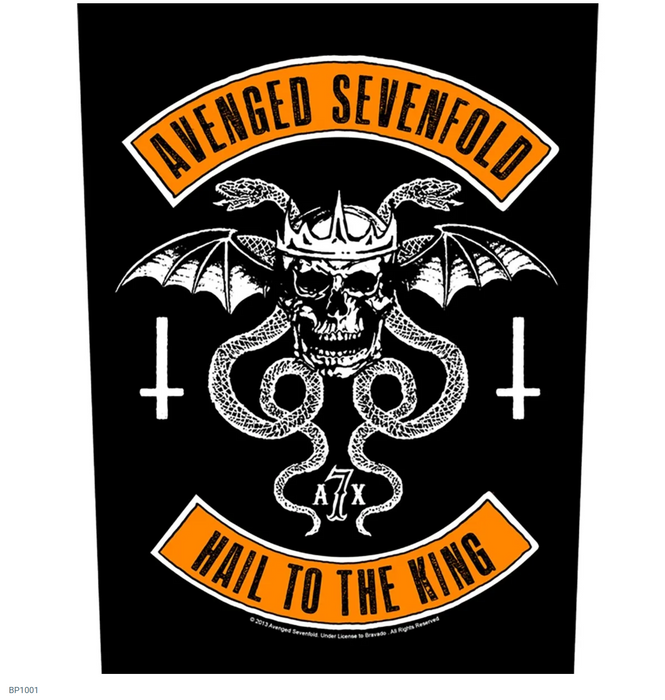 Avenged Sevenfold - Hail To The King (Back Patch)