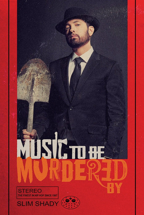 Eminem - Music To Be Murdered By (Poster)