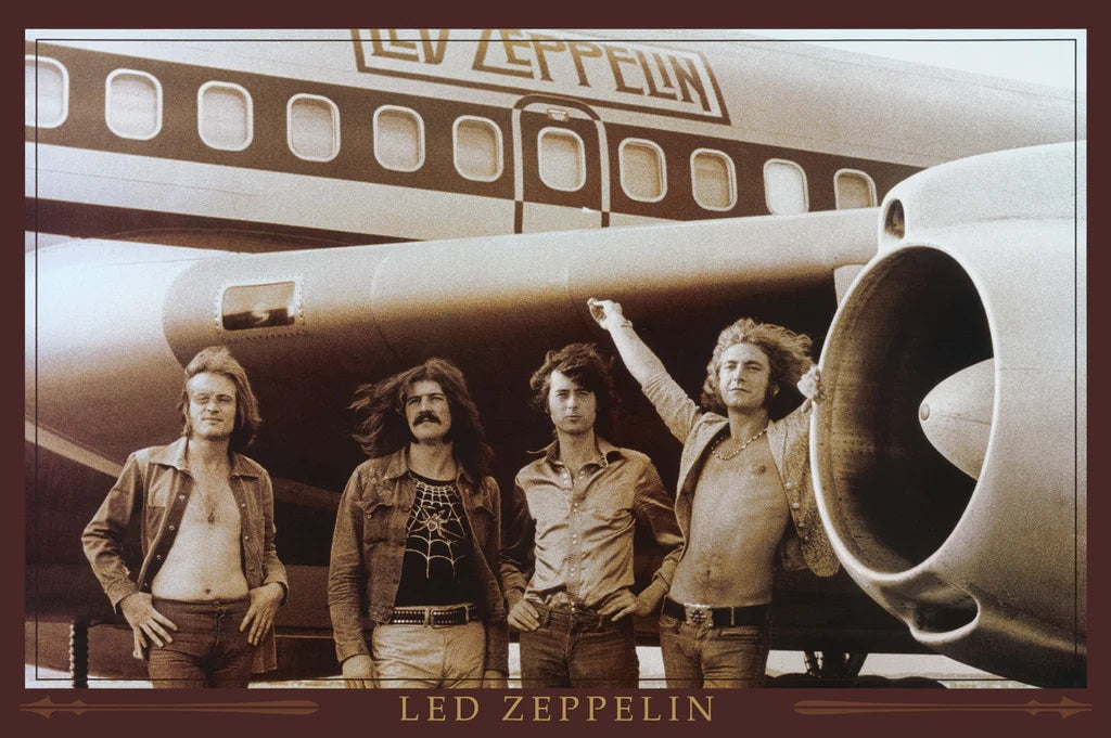 Led Zeppelin - Aeroplane (Poster)