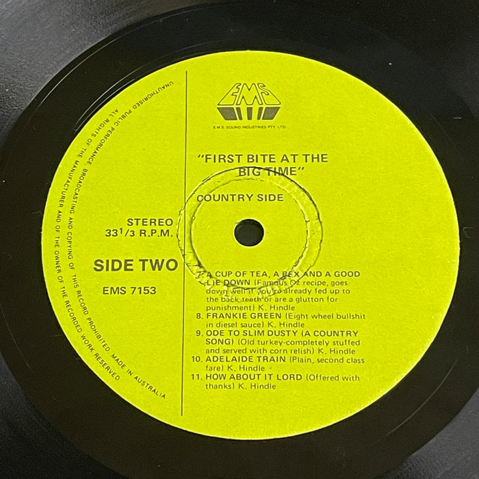 Kevin Hindle & Joey Moore - First Bite At The Big Time (Vinyl LP)[Gatefold]