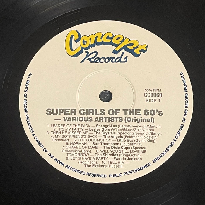 Various - Super Girls Of The 60's (Vinyl LP)[Gatefold]