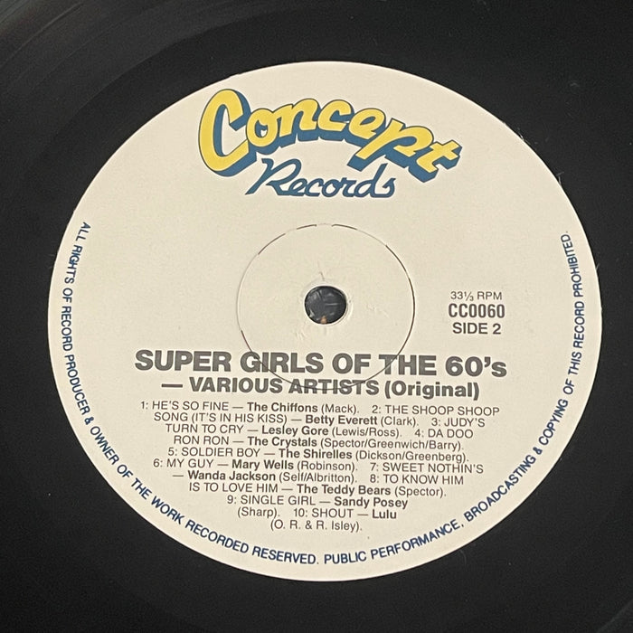 Various - Super Girls Of The 60's (Vinyl LP)[Gatefold]