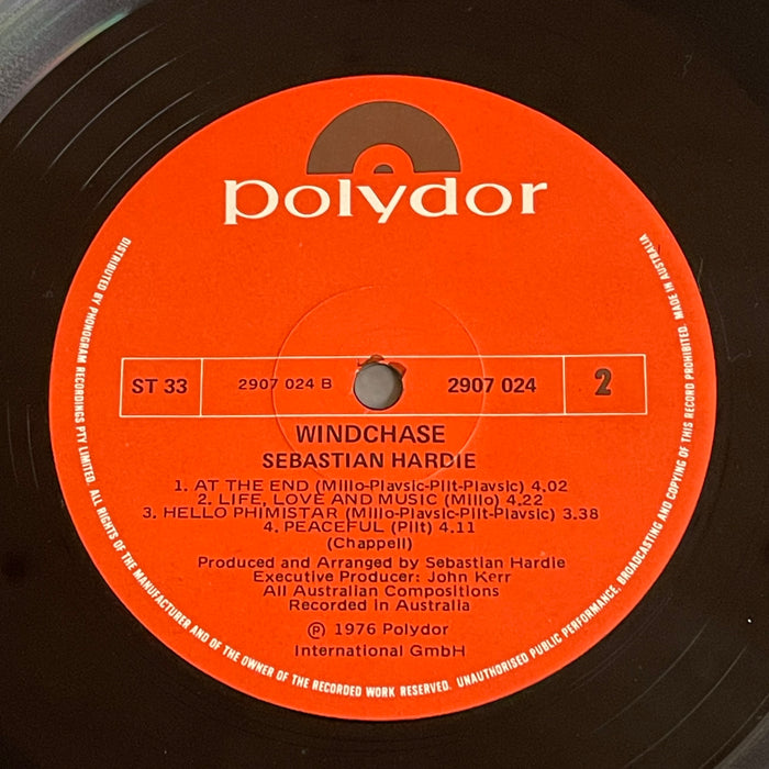 Sebastian Hardie - Windchase (Vinyl LP)
