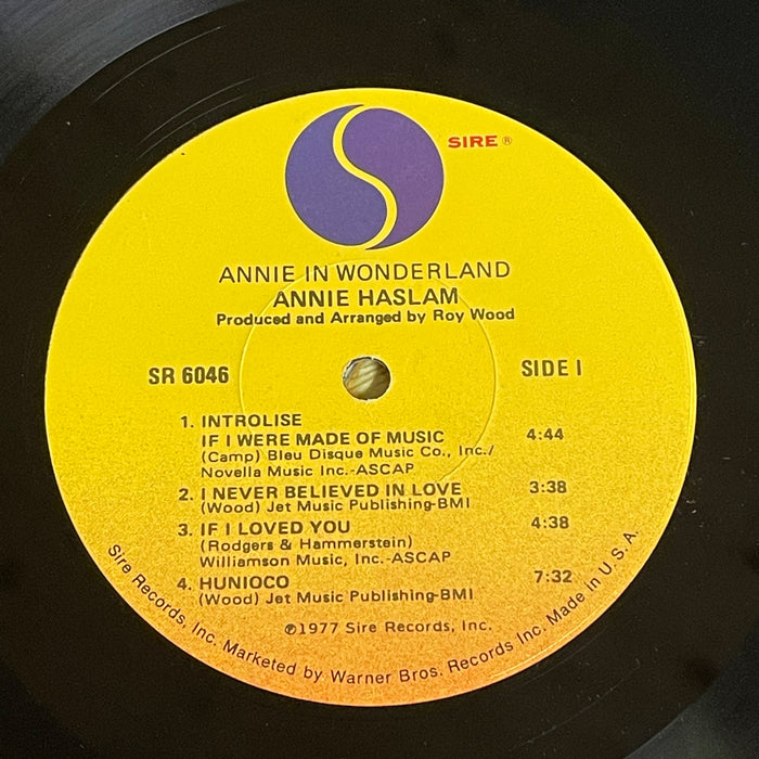 Annie Haslam - Annie In Wonderland (Vinyl LP)[Gatefold]