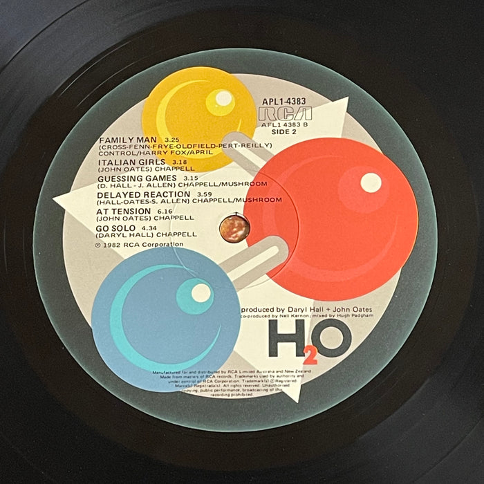 Daryl Hall & John Oates - H₂O (Vinyl LP)