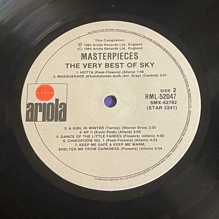 Sky - Masterpieces - The Very Best Of Sky (Vinyl LP)[Gatefold]