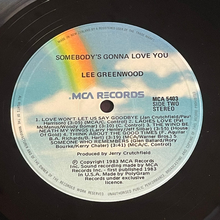 Lee Greenwood - Somebody's Gonna Love You (Vinyl LP)