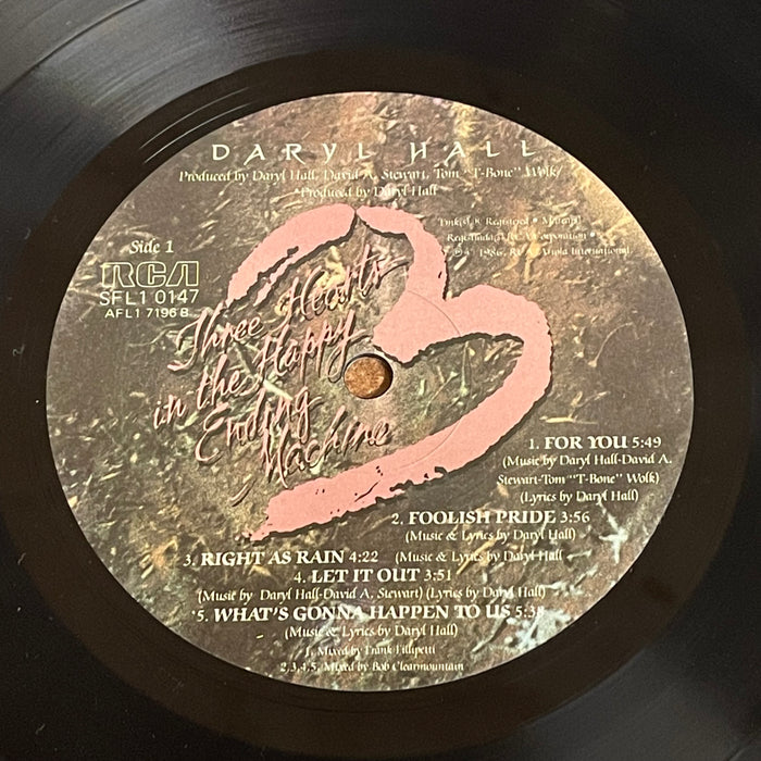 Daryl Hall - Three Hearts In The Happy Ending Machine (Vinyl LP)