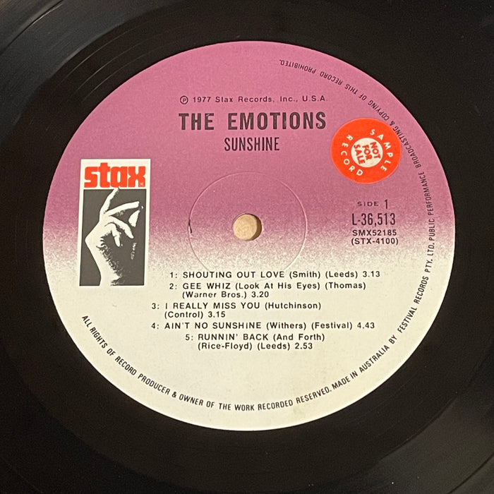 The Emotions - Sunshine (Vinyl LP)
