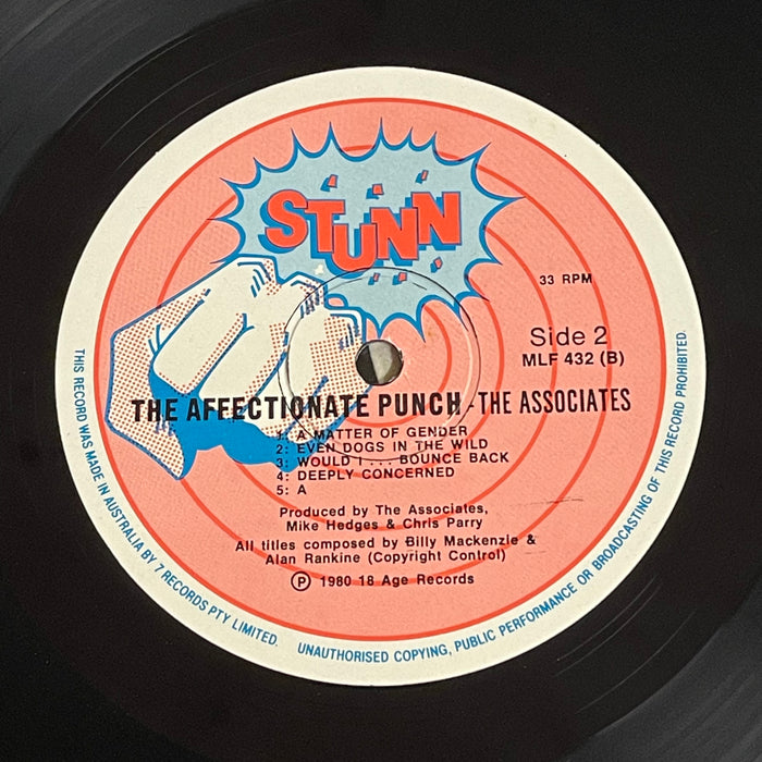 The Associates - The Affectionate Punch (Vinyl LP)