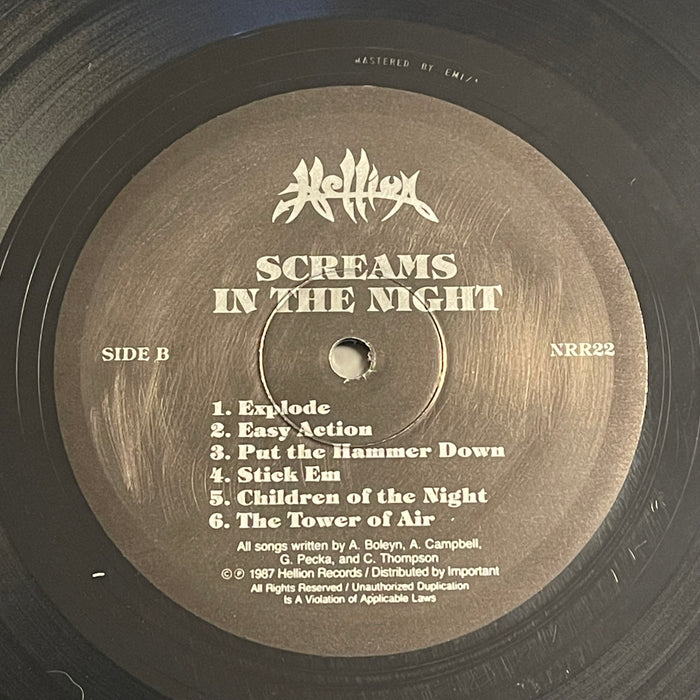 Hellion - Screams In The Night (Vinyl LP)