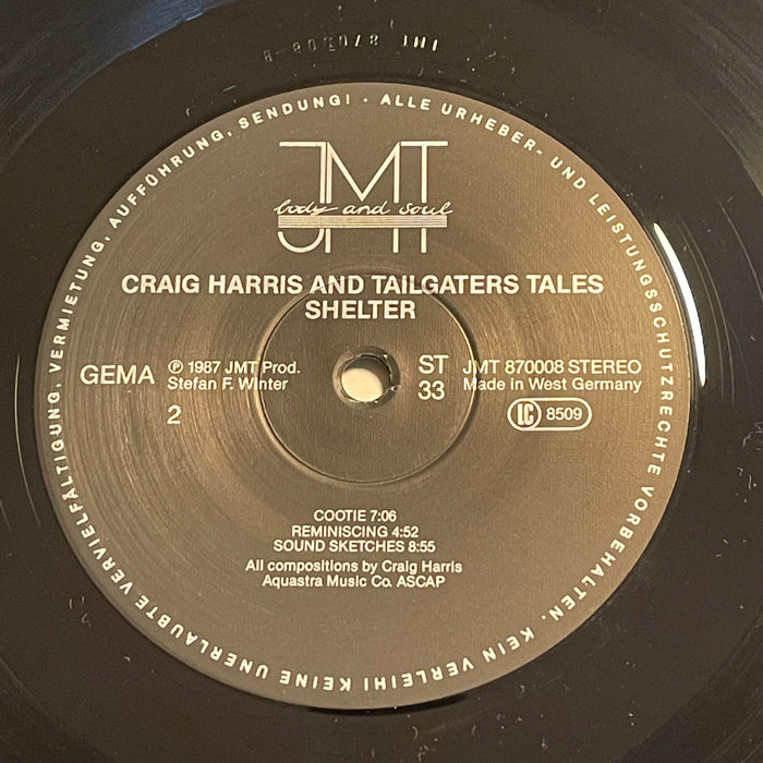 Craig Harris And Tailgaters Tales - Shelter (Vinyl LP)