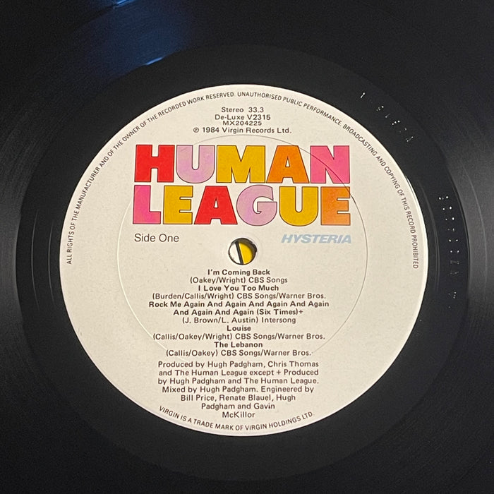 The Human League - Hysteria (Vinyl LP)[Gatefold]