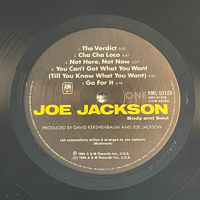 Joe Jackson - Body And Soul (Vinyl LP)