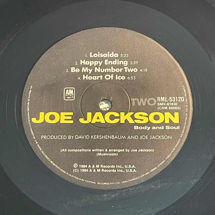 Joe Jackson - Body And Soul (Vinyl LP)