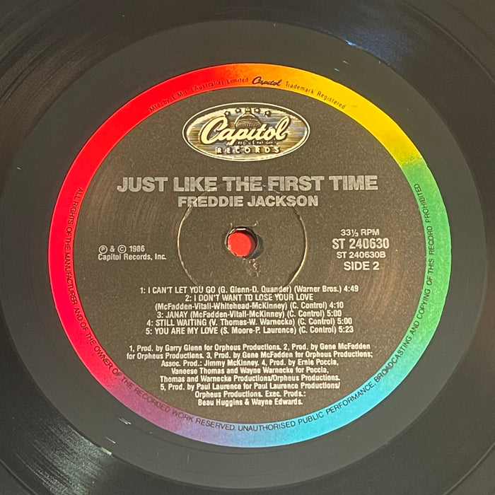 Freddie Jackson - Just Like The First Time (Vinyl LP)