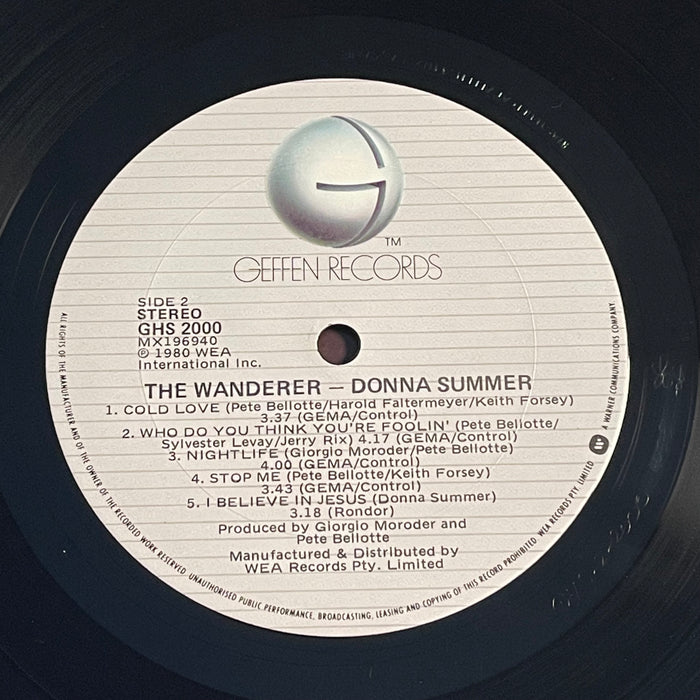 Donna Summer - The Wanderer (Vinyl LP)