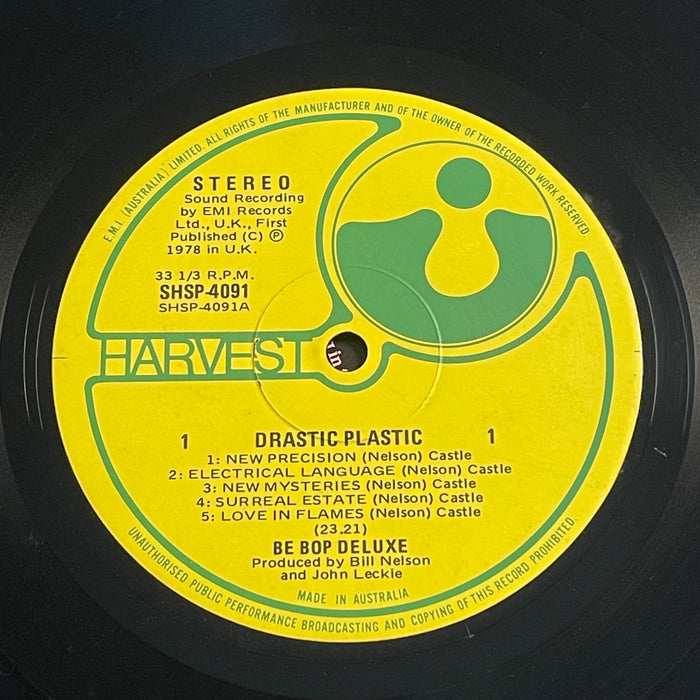 Be Bop Deluxe - Drastic Plastic (Vinyl LP)