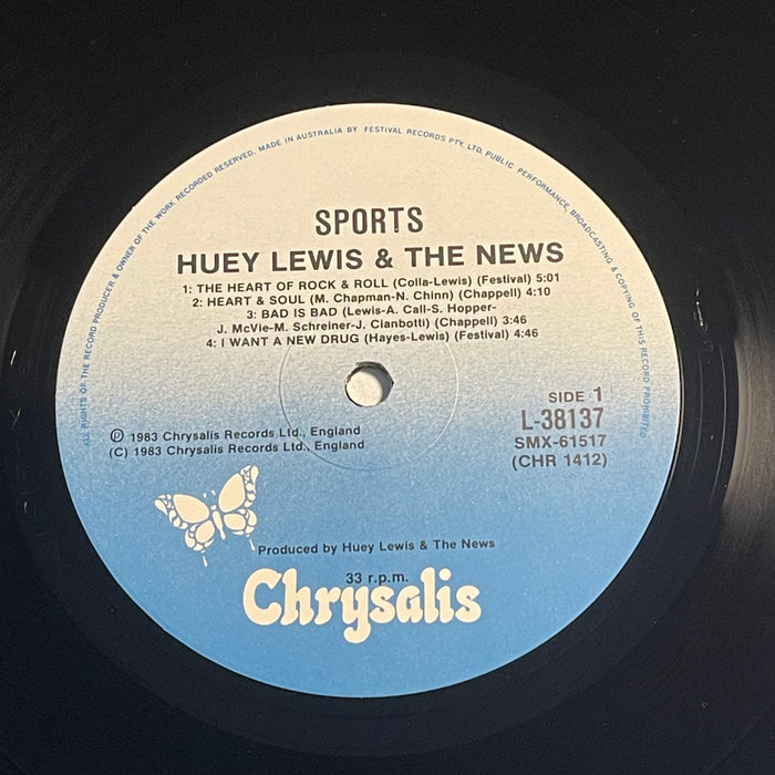 Huey Lewis & The News - Sports (Vinyl LP)