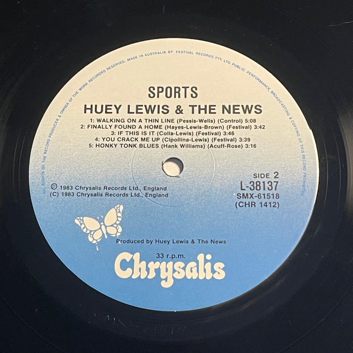 Huey Lewis & The News - Sports (Vinyl LP)