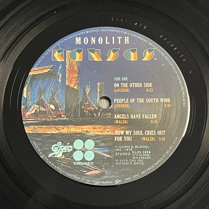 Kansas - Monolith (Vinyl LP)[Gatefold]