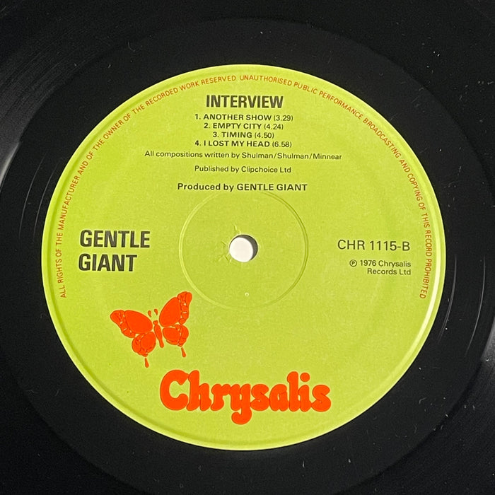 Gentle Giant - Interview (Vinyl LP)