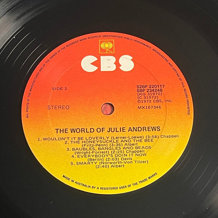 Julie Andrews - The World Of Julie Andrews (Vinyl 2LP)[Gatefold]