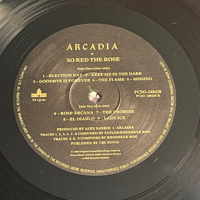 Arcadia - So Red The Rose (Vinyl LP)