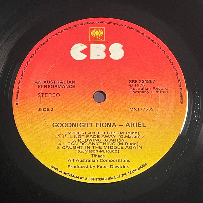 Ariel - Goodnight Fiona (Vinyl LP)