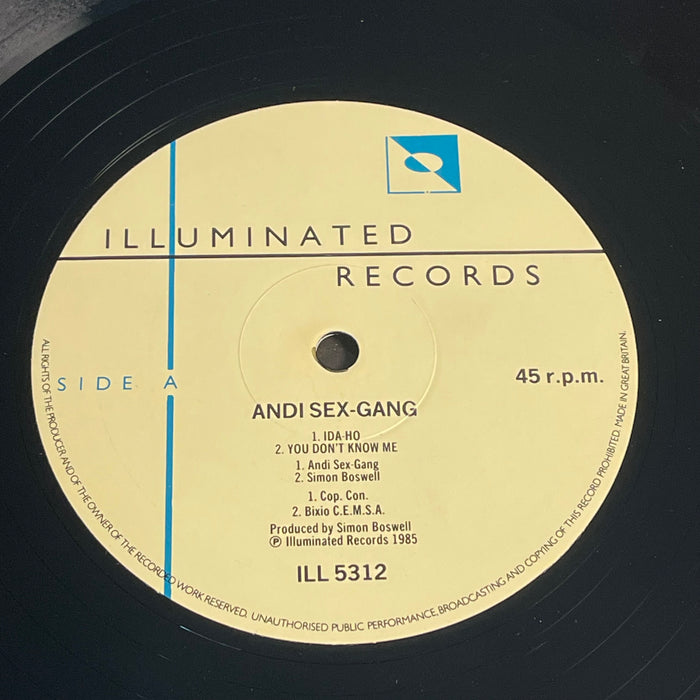 Andi Sex Gang - Ida-ho (12" SIngle)