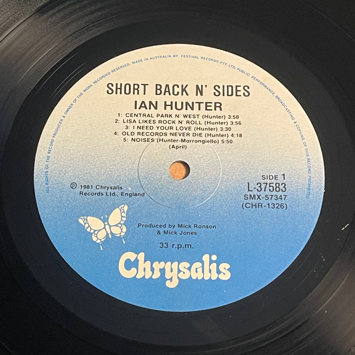 Ian Hunter - Short Back N' Sides (Vinyl LP)